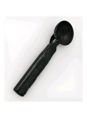 VTG Baskin Robbins Ice Cream Scoop Aluminum 31 - Metal - Gray-Push Button